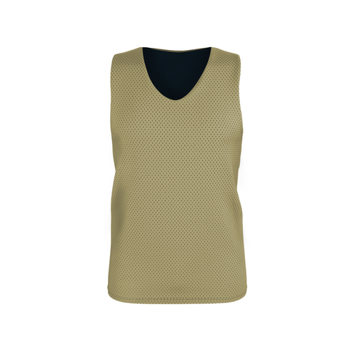 Badger Sport Youth Reversible Mesh Tank (A00118-045603), Color 'Vegas Gold/Navy'